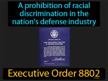 a prohibition of racial discrimination in the nation's defense industry