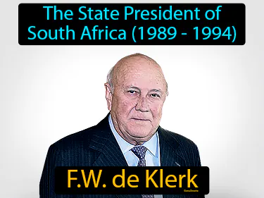 The State President of South Africa (1989 - 1994)