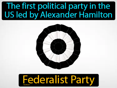 the first political party in the US led by Alexander Hamilton