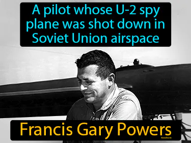 a pilot whose U-2 spy plane was shot down in Soviet Union airspace