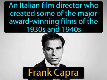 an Italian film director who created award-winning films of the 1930s and 1940s