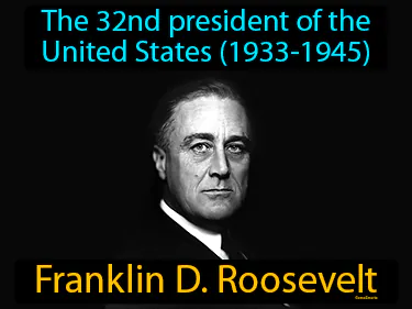 the 32nd president of the United States (1933-1945)