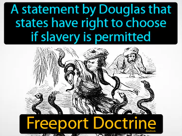 a statement by Douglas that states have right to choose if slavery is permitted