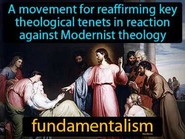 a movement for reaffirming key theological tenets in reaction against Modernist theology