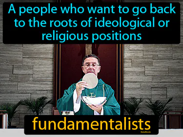 A people who want to go back to the roots of ideological or religious positions