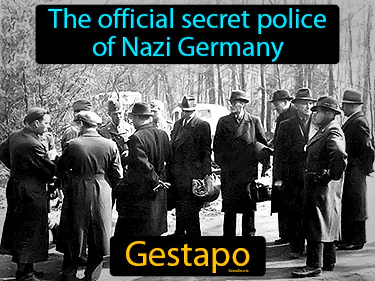 The official secret police of Nazi Germany