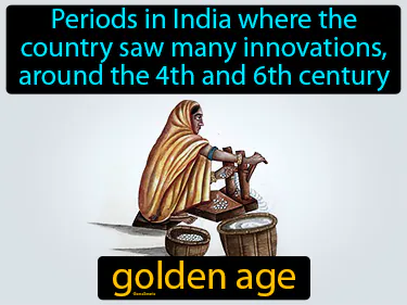 A periods in India where the country saw many innovations, around the 4th and 6th century CE