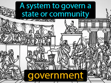 a system to govern a state or community