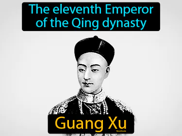 The eleventh Emperor of the Qing dynasty