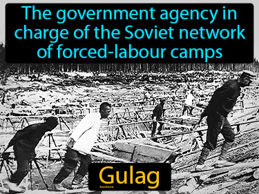 The government agency in charge of the Soviet network of forced-labour camps