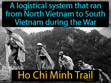 a logistical system that ran from North Vietnam to South Vietnam during the War
