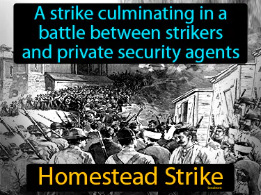 a strike culminating in a battle between strikers and private security agents