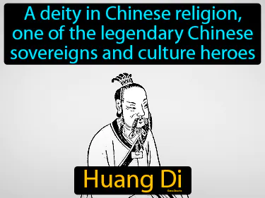a deity in Chinese religion, one of the legendary Chinese sovereigns and culture heroes