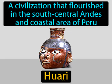 A civilization that flourished in the south-central Andes and coastal area of Peru
