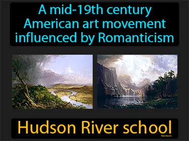 a mid-19th century American art movement influenced by Romanticism