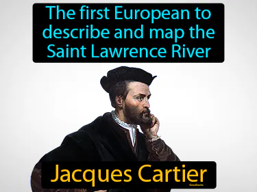 the first European to describe and map the Saint Lawrence River