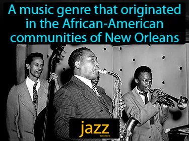 a music genre that originated in the African-American communities of New Orleans
