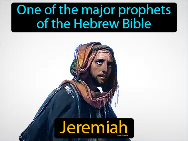 one of the major prophets of the Hebrew Bible