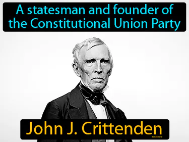 a statesman and founder of the Constitutional Union Party