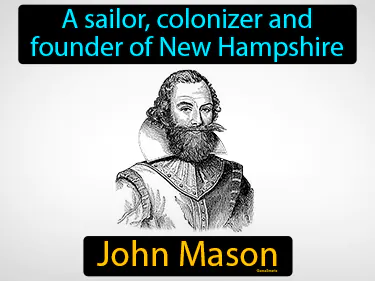 a sailor, colonizer and founder of New Hampshire