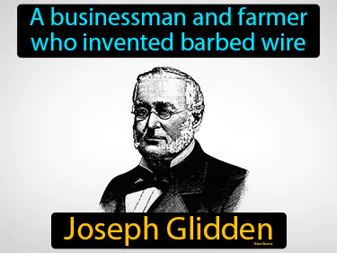 a businessman and farmer who invented barbed wire
