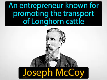 an entrepreneur known for promoting the transport of Longhorn cattle
