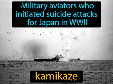 military aviators who initiated suicide attacks for Japan in WWII