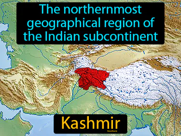 The northernmost geographical region of the Indian subcontinent