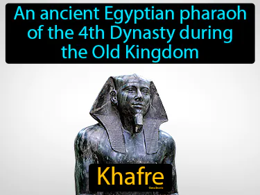 an ancient Egyptian pharaoh of the 4th Dynasty during the Old Kingdom