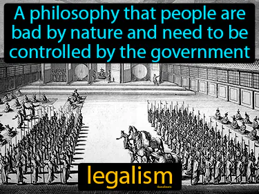 a philosophy that people are bad by nature and need to be controlled by the government