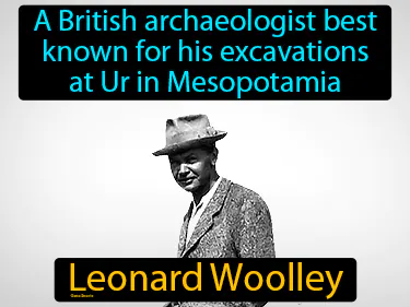 a British archaeologist best known for his excavations at Ur in Mesopotamia