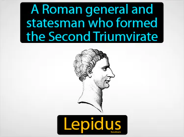 a Roman general and statesman who formed the Second Triumvirate