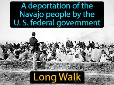 a deportation of the Navajo people by the U. S. federal government