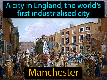 A city in England, the world's first industrialised city