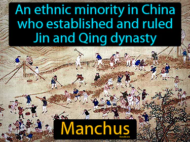 An ethnic minority in China who established and ruled Jin and Qing dynasty