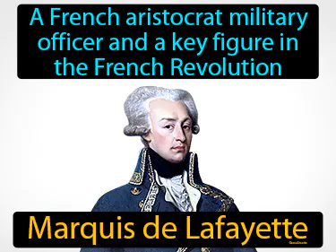a French aristocrat military officer and a key figure in the French Revolution