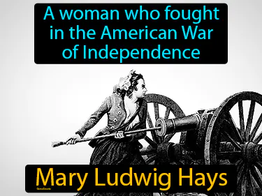 a woman who fought in the American War of Independence