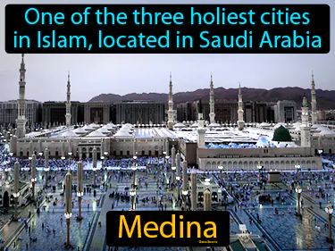 One of the three holiest cities in Islam, located in Saudi Arabia