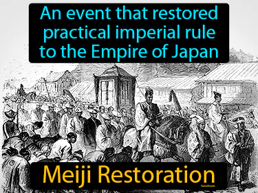 an event that restored practical imperial rule to the Empire of Japan