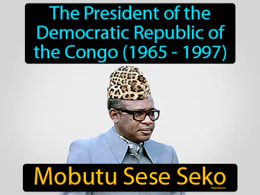 The President of the Democratic Republic of the Congo (1965 - 1997)
