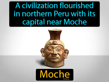 A civilization flourished in northern Peru with its capital near Moche