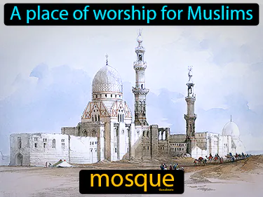 a place of worship for Muslims