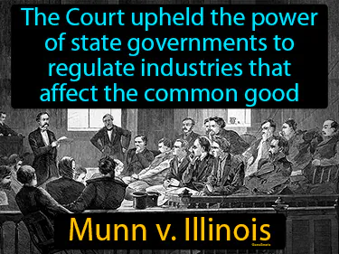 the Court upheld the power of state governments to regulate industries that affect the common good