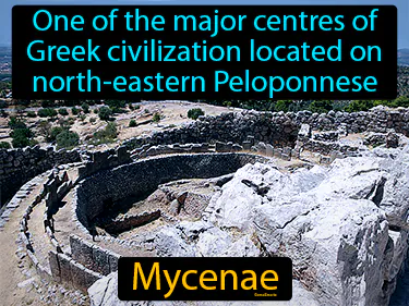one of the major centres of Greek civilization located on north-eastern Peloponnese