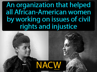 helped all African-American women by working on issues of civil rights and injustice