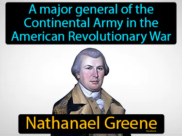 a major general of the Continental Army in the American Revolutionary War