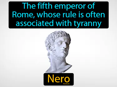 the fifth emperor of Rome, whose rule is often associated with tyranny