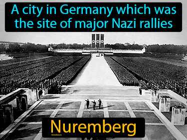 A city in Germany which was the site of major Nazi rallies