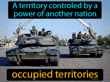 A territory controled by a power of another nation