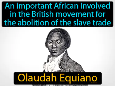 an important African involved in the British movement for the abolition of the slave trade